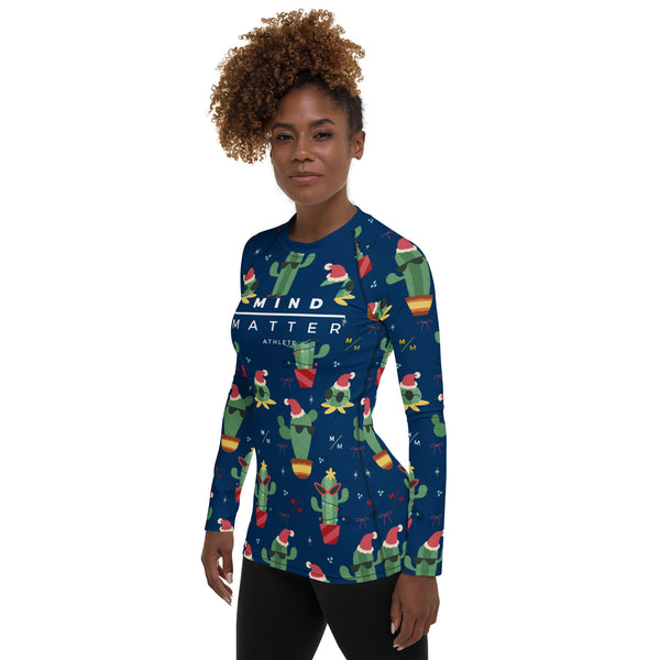 Christmas Cactus MM- Women's Perfromance Long Sleeve