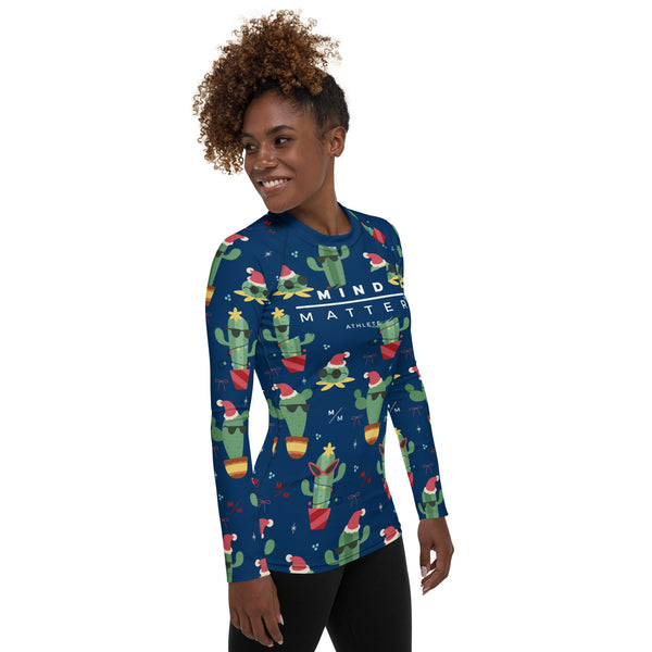 Christmas Cactus MM- Women's Perfromance Long Sleeve