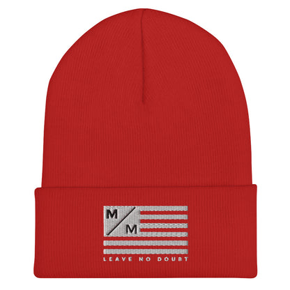 M/M Flag- Cuffed Beanie