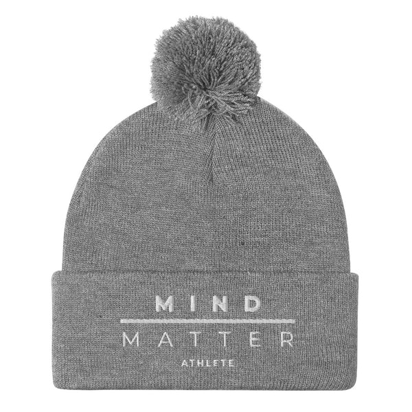 Mind Over Matter Athlete - Pom-Pom Beanie