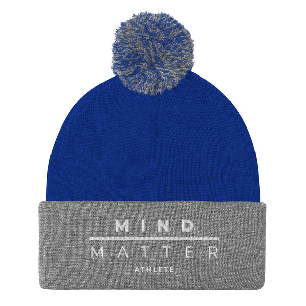 Mind Over Matter Athlete - Pom-Pom Beanie