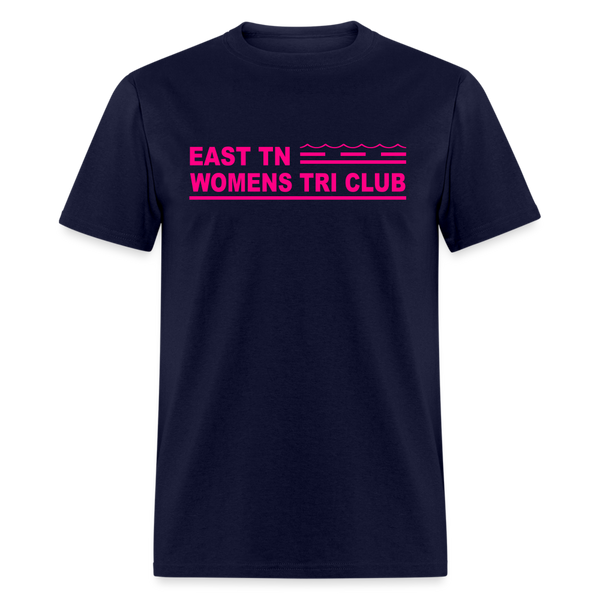 ETN Womens Tri Club- Unisex Classic T-Shirt - navy