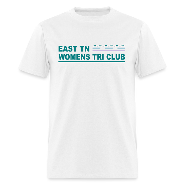 East TN Womens Tri Club- Unisex Classic T-Shirt - white