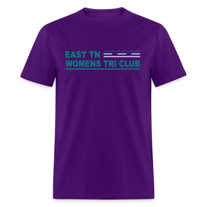 East TN Womens Tri Club- Unisex Classic T-Shirt - purple