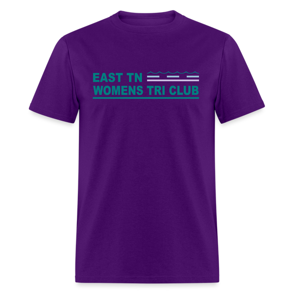 East TN Womens Tri Club- Unisex Classic T-Shirt - purple