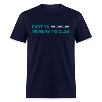 East TN Womens Tri Club- Unisex Classic T-Shirt - navy