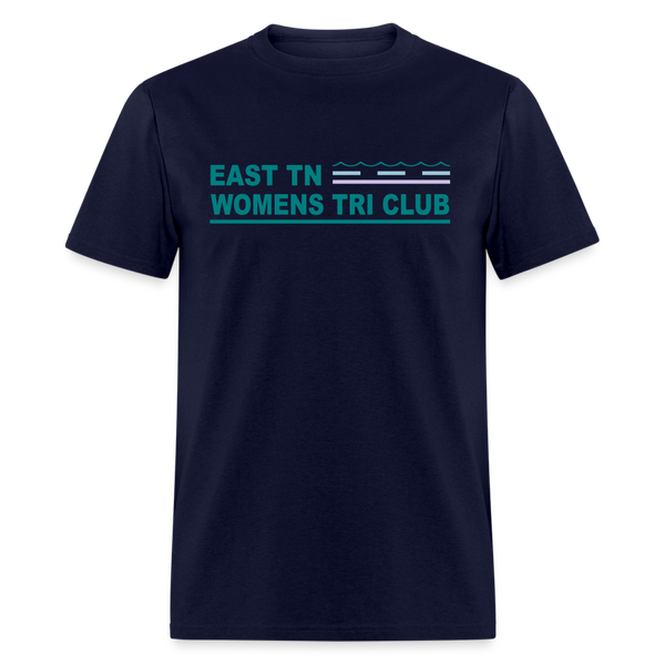 East TN Womens Tri Club- Unisex Classic T-Shirt - navy