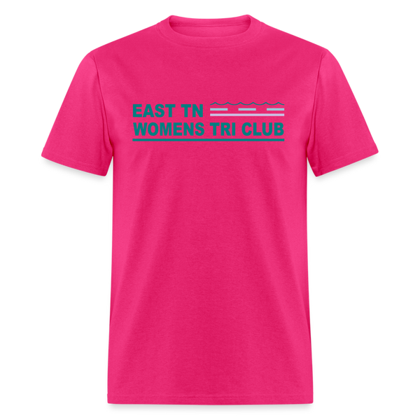 East TN Womens Tri Club- Unisex Classic T-Shirt - fuchsia