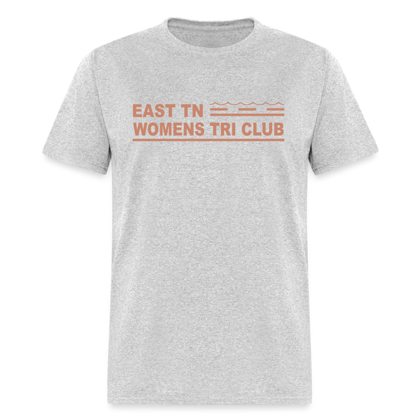 ETN Womens Tri Club Velvet Pink- Unisex Classic T-Shirt - heather gray