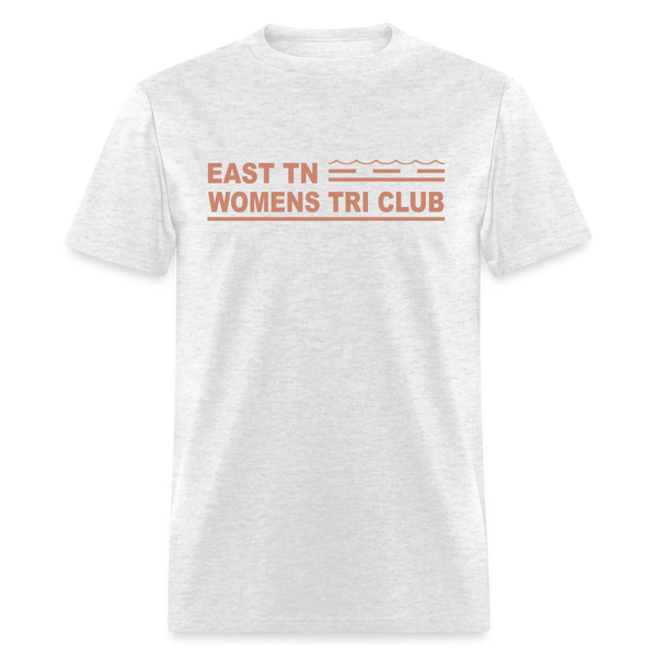ETN Womens Tri Club Velvet Pink- Unisex Classic T-Shirt - light heather gray