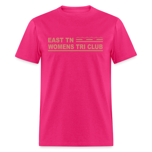 ETN Womens Tri Club Velvet Pink- Unisex Classic T-Shirt - fuchsia