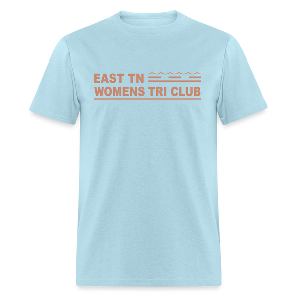 ETN Womens Tri Club Velvet Pink- Unisex Classic T-Shirt - powder blue