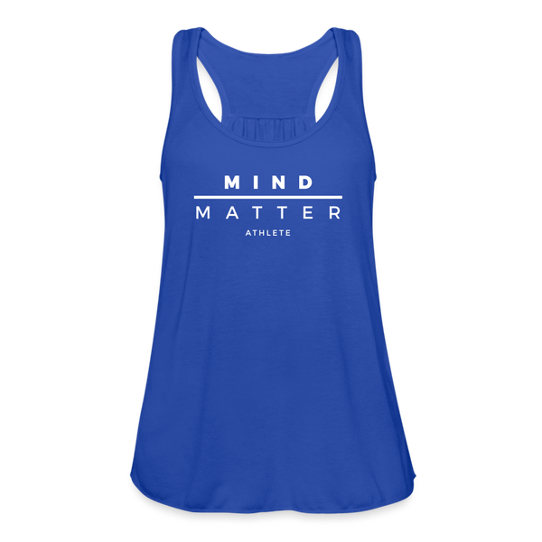 MM Athlete- Women's Flowy Tank Top - royal blue