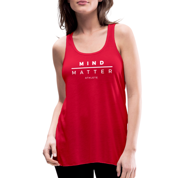 MM Athlete- Women's Flowy Tank Top - red