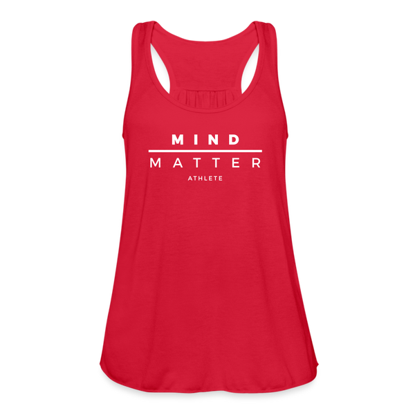 MM Athlete- Women's Flowy Tank Top - red
