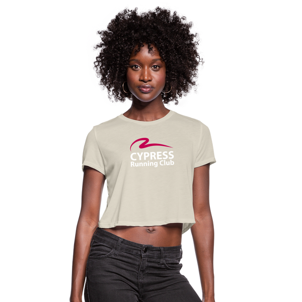 CRC Pink- Women's Cropped T-Shirt - dust