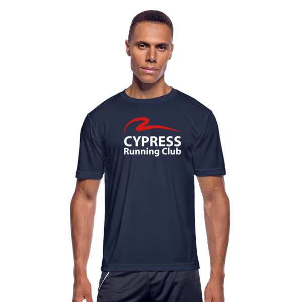 CRC Red- Men’s Moisture Wicking Performance T-Shirt - navy