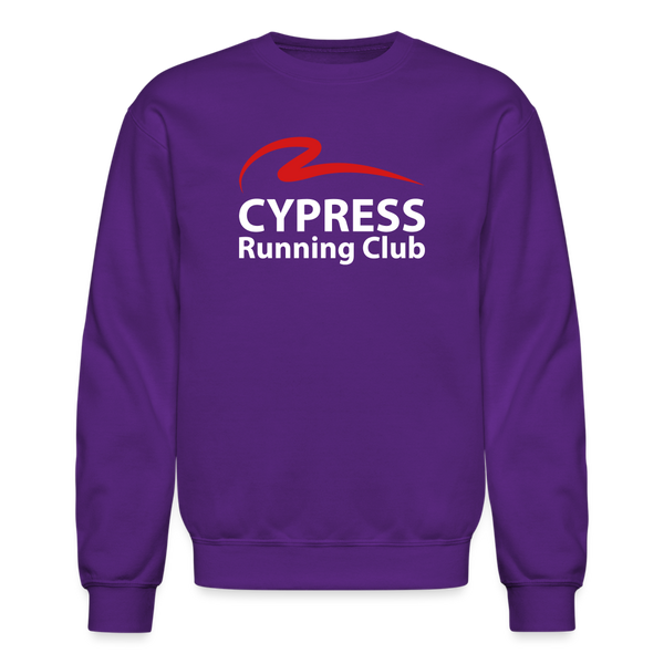 CRC Red- UNISEX Crewneck Sweatshirt - purple