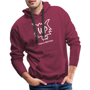 burgundy / S