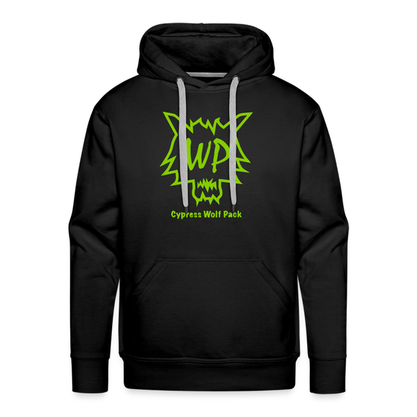 Cypress Wolf Pack Green- Men’s Premium Hoodie - black