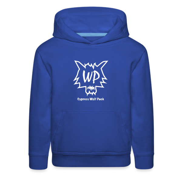 Cypress Wolf Pack- Kids‘ Premium Hoodie - royal blue