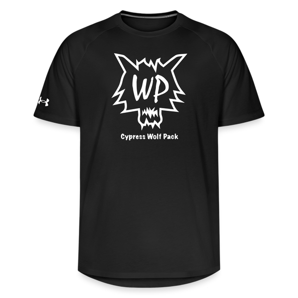 Cypress Wolf Pack- Under Armour Unisex Athletics T-Shirt - black