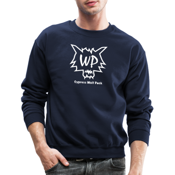 Cypress Wolf Pack- UNISEX Crewneck Sweatshirt - navy