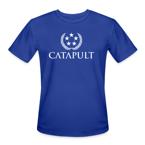 Catapult- Men’s Moisture Wicking Performance T-Shirt - royal blue