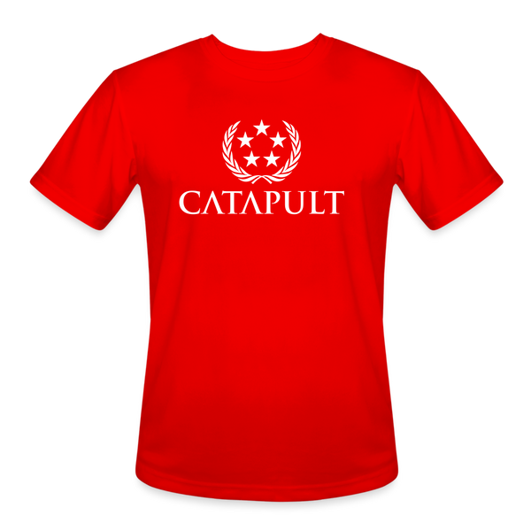 Catapult- Men’s Moisture Wicking Performance T-Shirt - red