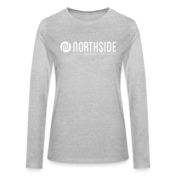 Northside- Bella + Canvas Women's Long Sleeve T-Shirt - heather gray