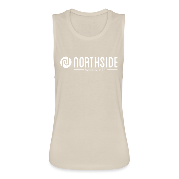 Northside- Women's Flowy Muscle Tank by Bella - dust