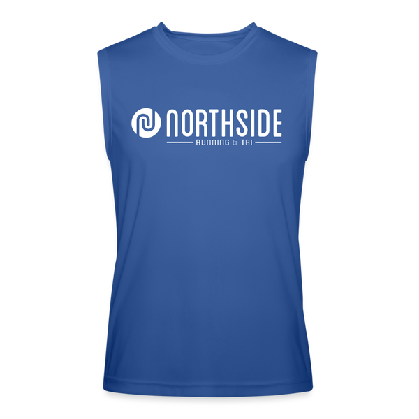 Northside- Men’s Performance Sleeveless Shirt - royal blue