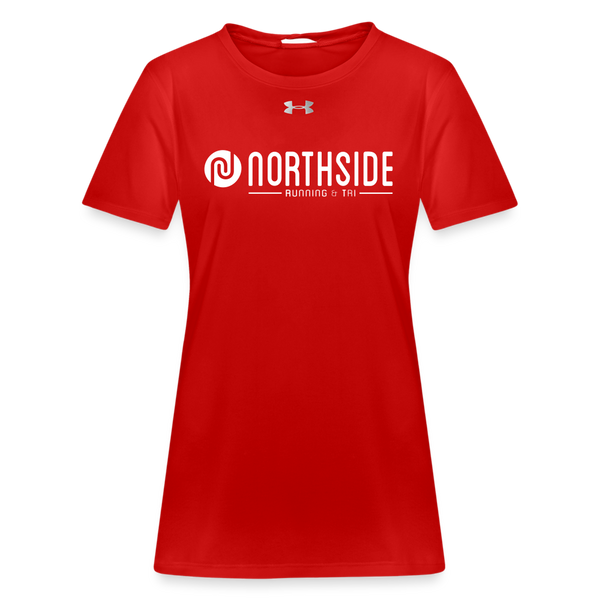 Northside- Under Armour Women’s Locker T-Shirt - red