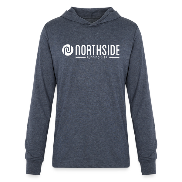 Northside- Unisex Long Sleeve Hoodie Shirt - heather navy