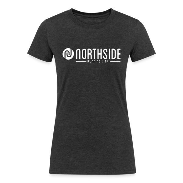 Northside- Women's Tri-Blend Organic T-Shirt - heather black