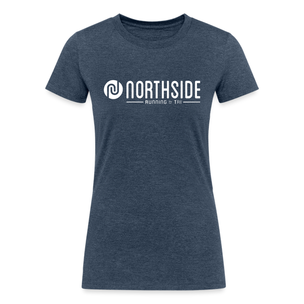 Northside- Women's Tri-Blend Organic T-Shirt - heather navy