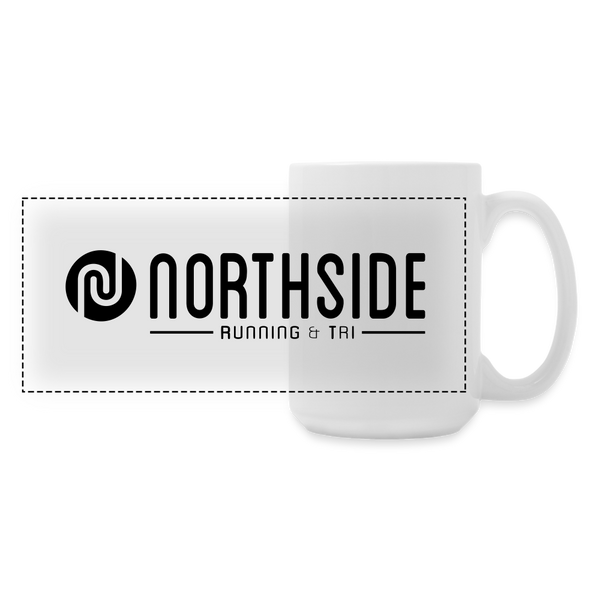 Northside- Panoramic Coffee/Tea Mug 15 oz - white