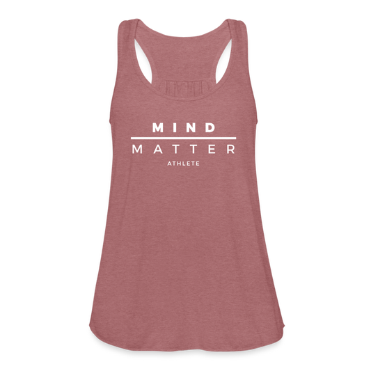 Women's Flowy Tank Top by Bella - mauve