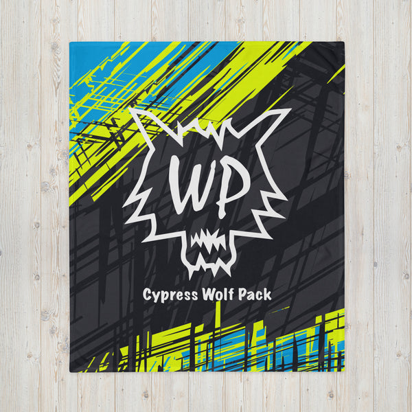 Cypress Wolf Pack- Throw Blanket