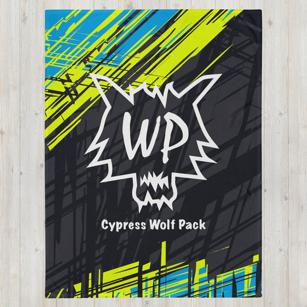 Cypress Wolf Pack- Throw Blanket
