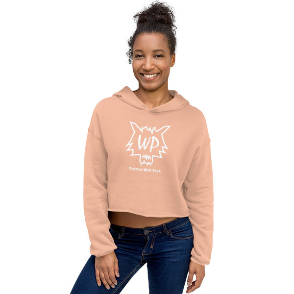 Cypress Wolf Pack- Crop Hoodie