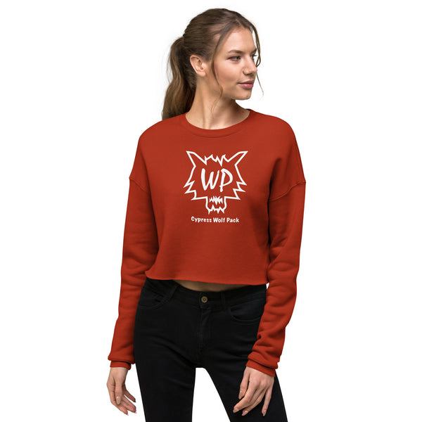Cypress Wolf Pack- Crop Sweatshirt