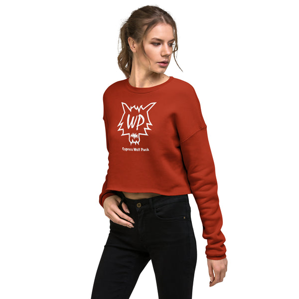 Cypress Wolf Pack- Crop Sweatshirt