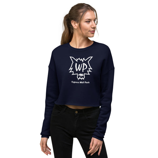 Cypress Wolf Pack- Crop Sweatshirt