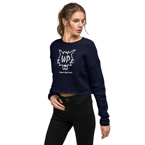 Cypress Wolf Pack- Crop Sweatshirt
