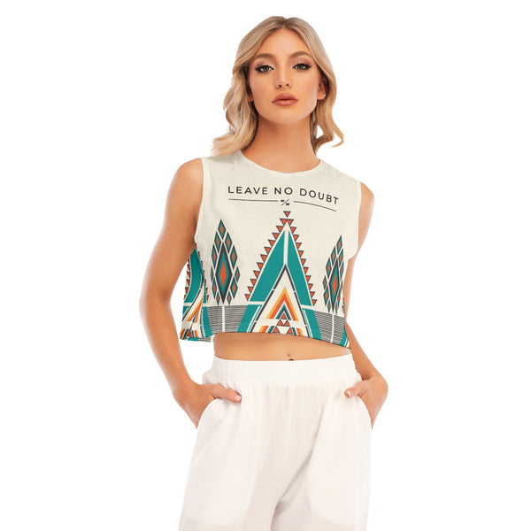 New Mexico- Women's Sleeveless Cropped Top