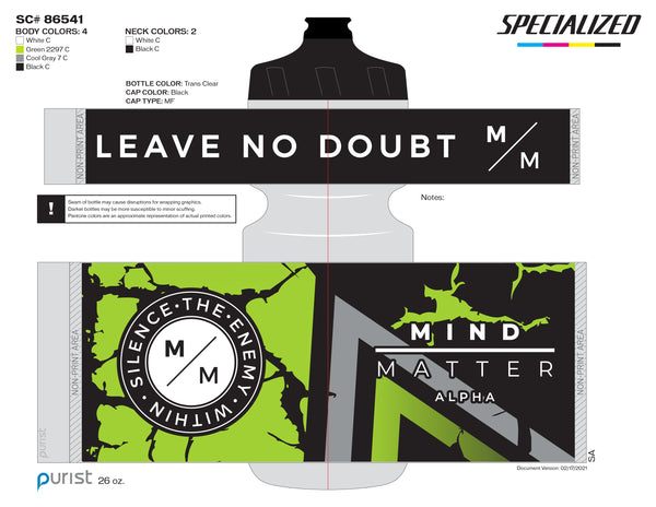 MM Alpha Specialized Water Bottle