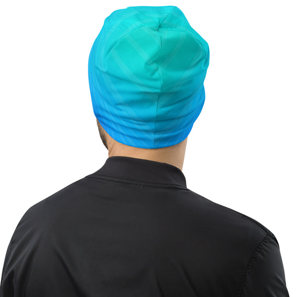 Teal and Blue MM Athlete- Beanie