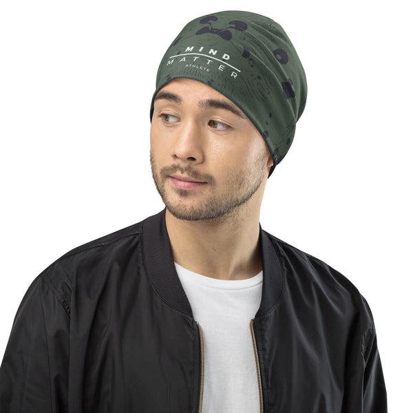 Army Green MM Athlete -  Beanie