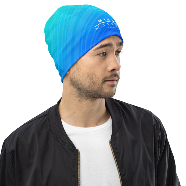 Teal and Blue MM Athlete- Beanie